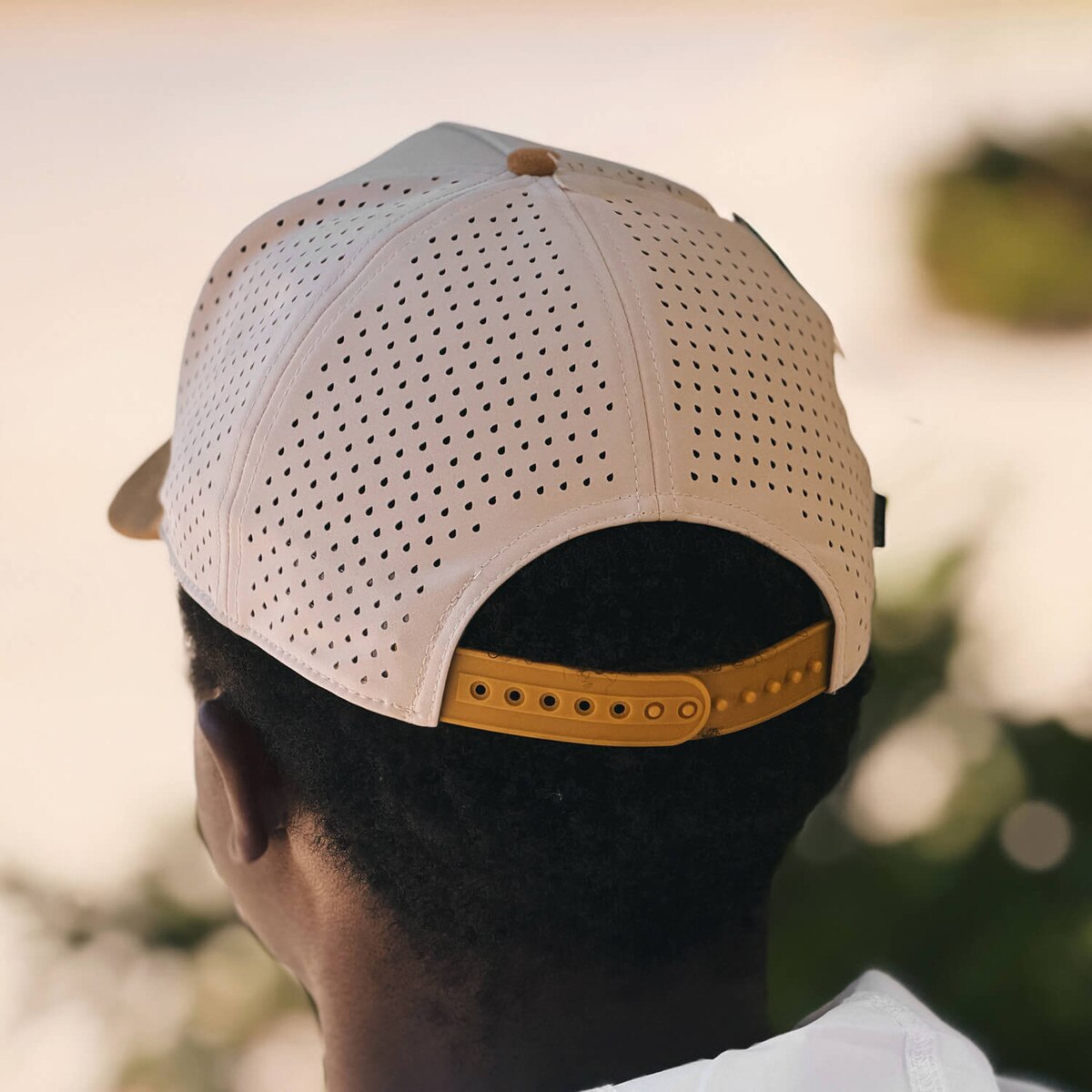 Legacy I-State Stone and Camel Tonal Adjustable Hat back